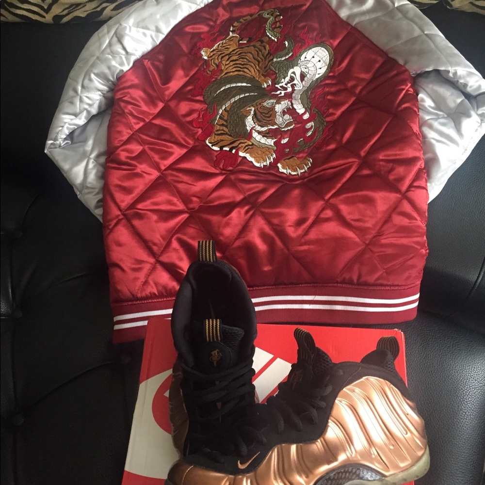 Bomber jacket w/ copper Foams